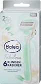 Balea Fabulous Rasiermesser mit 6 Klingen, 1 Stück