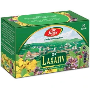 Laxative Tea, D50, 20 sachets, Fares