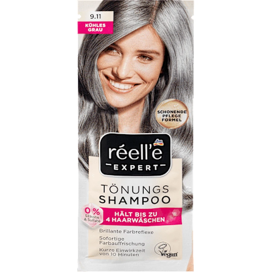 réell'e EXPERT Champú colorante 9.11 Gris frío, 25 ml