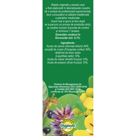 Té laxante, D76, 50 g, Fares