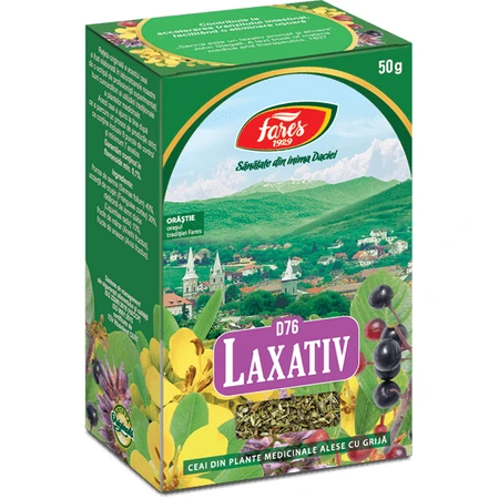 Té laxante, D76, 50 g, Fares