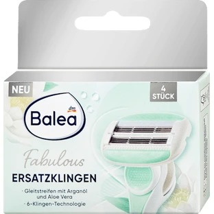 Balea Reserve Fabulous Rasierklingen, 4 Stück