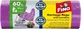FINO Garbage bags with handles 60 liters, 20 pcs