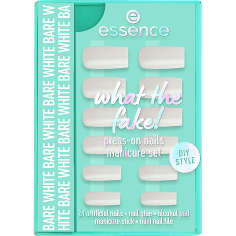 essence manicureset PRESS-ON NAILS 04, 28 stuks