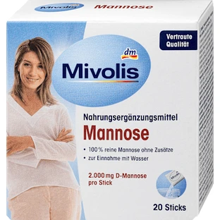 Mivolis Dietary supplement with D-manosis, 20 pk