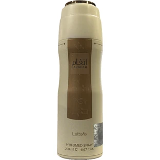 Lattafa Deodorant spray Angham, 200 ml