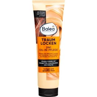 Balea PROFESSIONAL Tratamiento capilar con aceite 2 en 1 para cabellos rizados y ondulados, 150 ml