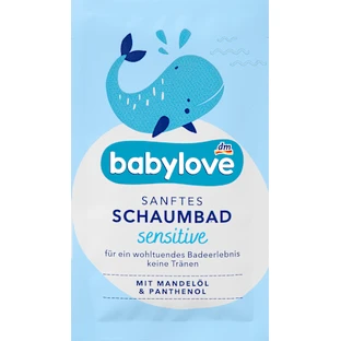 babylove Sensitive Badeschaum, 20 ml