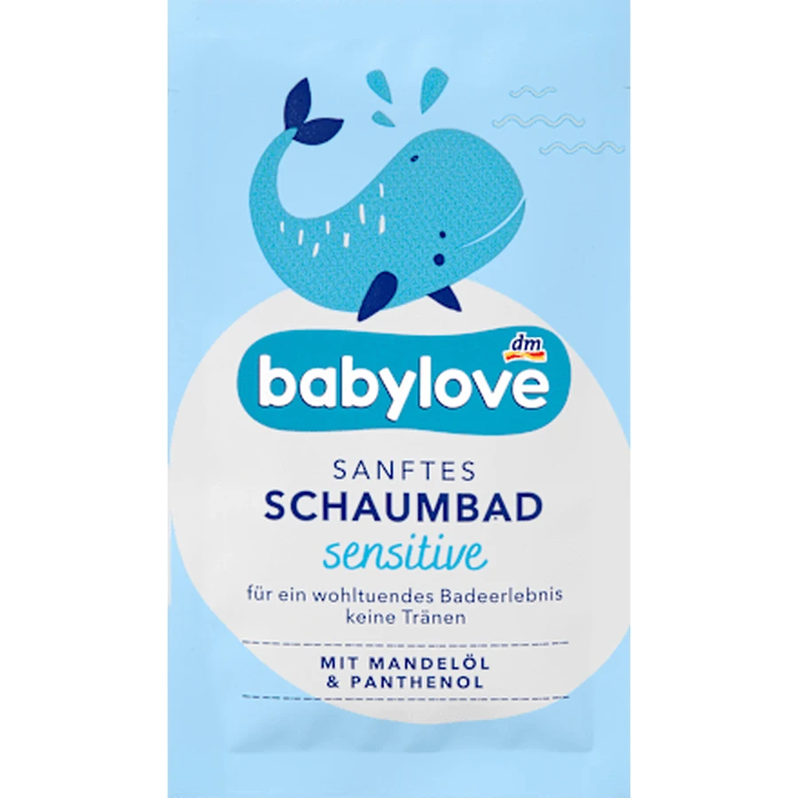babylove Sensitive Badeschaum, 20 ml