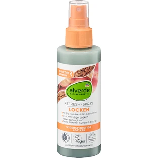 alverde NATURKOSMETIK Spray rafraîchissant pour les boucles 150 ml