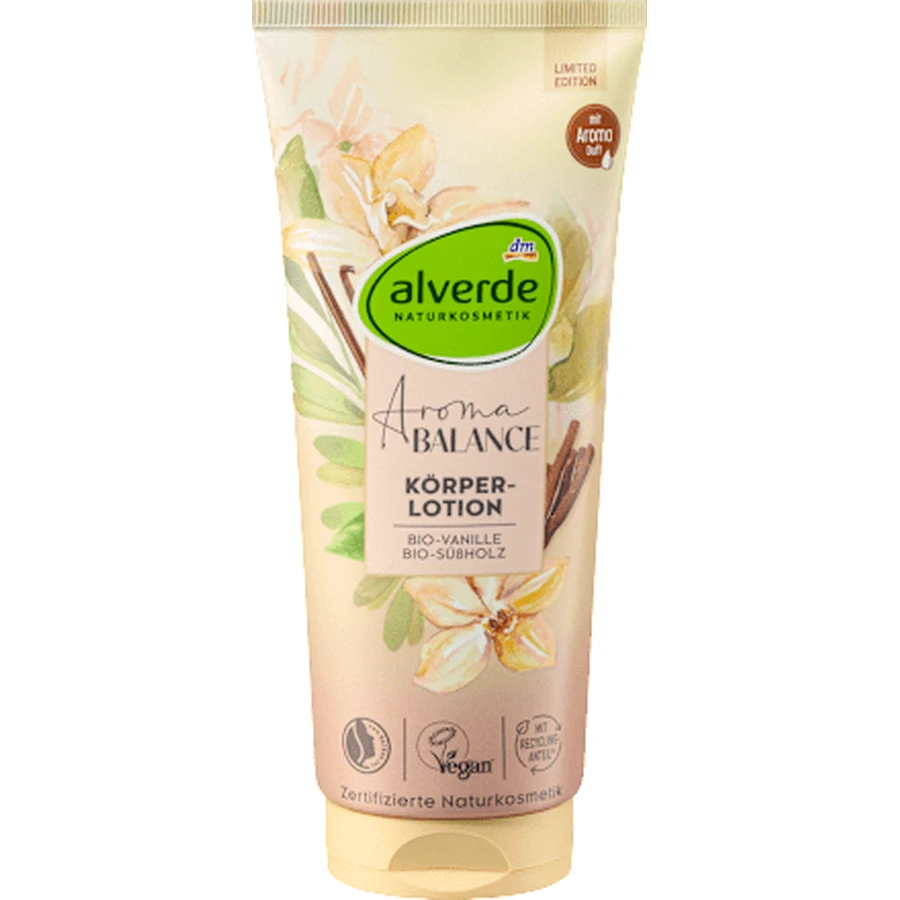 alverde NATURKOSMETIK Lotion corporelle Aroma Balance 200 ml