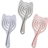 ebelin Hair brush with cat ears, 1 pc
