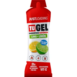 JUSTLOADING Energy Gel mit Aroma und Meerwasser, mit Süßstoff, 60 g