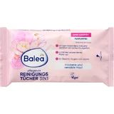 Balea Feuchtigkeits-Reinigungstücher 3in1, 10 Stück