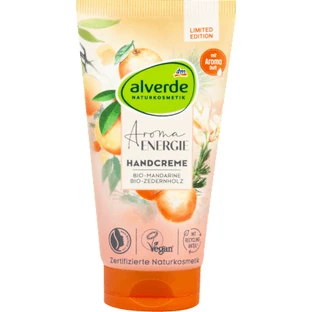 alverde NATURKOSMETIK Handcrème Mandarijn & Cederhout Energiesmaak 75 ml