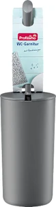 Profissimo Toilet Cleaning Brush Set Grey, 1 pc