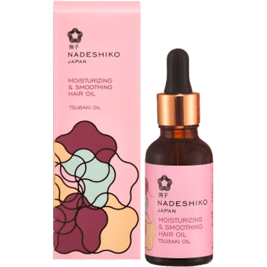 NADESHIKO Feuchtigkeitsspendendes und glättendes Öl für das Haar, 30 ml