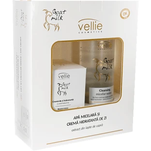 Vellie Micellie Set micellair water + gezichtscrème, 1 st