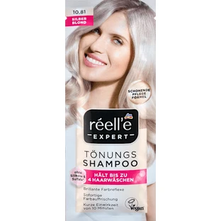 réell'e EXPERT Coloring shampoo 10.81 Silver Blonde, 25 ml
