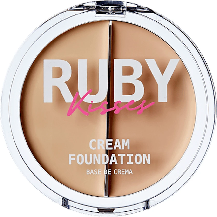 RUBY Kisses Duo Duo Level cream foundation 01, 12 g