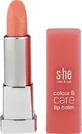 s-he color&amp;style Lip Balm Collour &amp; Care 335/004, 5 g
