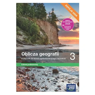 Oblicza geografii 3 LO Handbook Basic Range Edition 2024 NOWA ERA