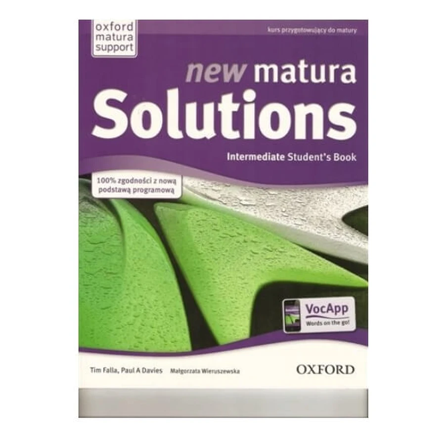 New Math Solutions. Intermediate. Textbook. English (2012)