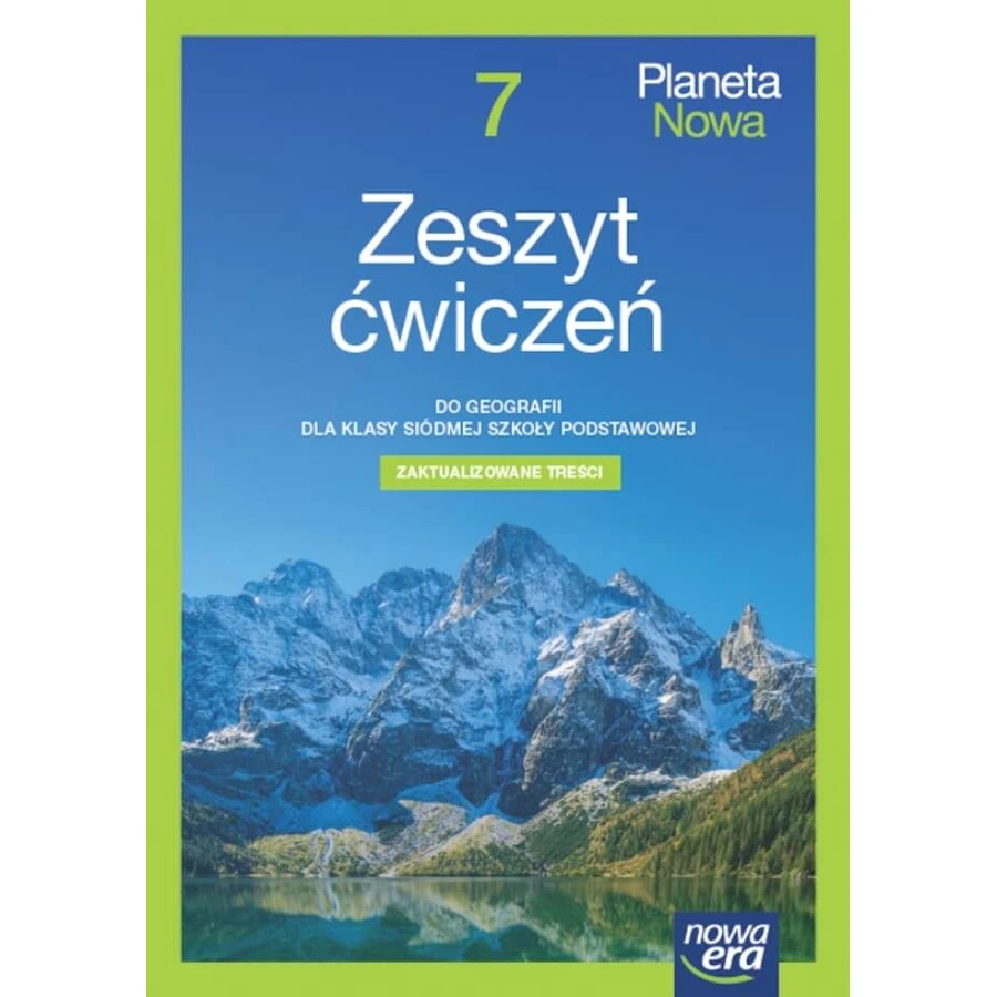 Planeta Nowa 7, cahier d'exercices de géographie pour la 7e année Maria