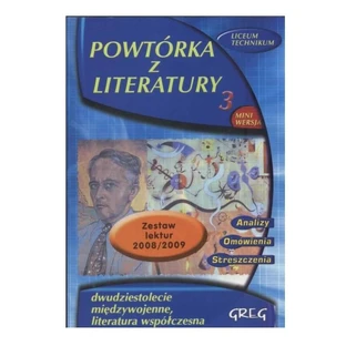 Greg Powtórka z literatury 3 Liceum/Technikum mini version