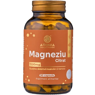 Magnesiumcitraat in 1200 mg - 90 capsules voor spierontspanning, zenuwbalans en spijsverteringscomfort
