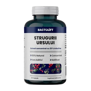 BactoLift Beren Druiven Geconcentreerde Formule met 20% Arbutine - Beren Druif - 30 Capsules