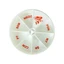 Weekly medication dosage cassette, 1 piece