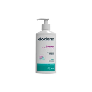 Eloderm champú para cabello y cuero cabelludo desde el primer día, 300 ml pieles secas, atópicas y sensibles