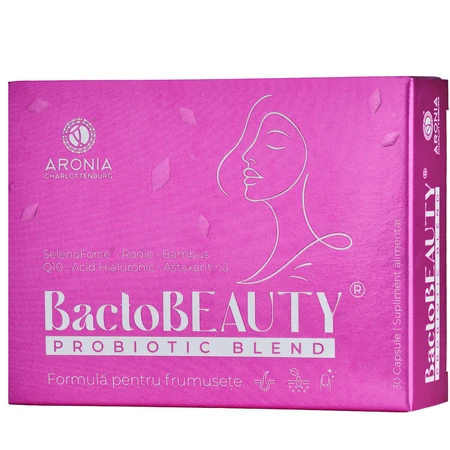 BactoBEAUTY® - fórmula premium para la belleza desde el interior, 30 cápsulas de Aronia