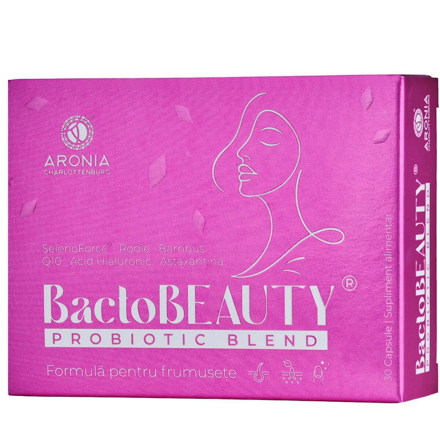 BactoBEAUTY® - fórmula premium para la belleza desde el interior, 30 cápsulas de Aronia