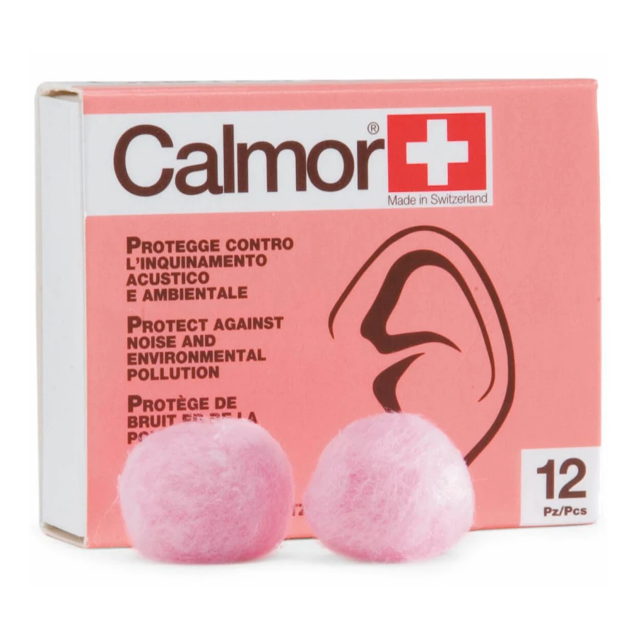 CALMOR WAX CAPS FOR NOISE POLLUTION PROTECTION 12PCS
