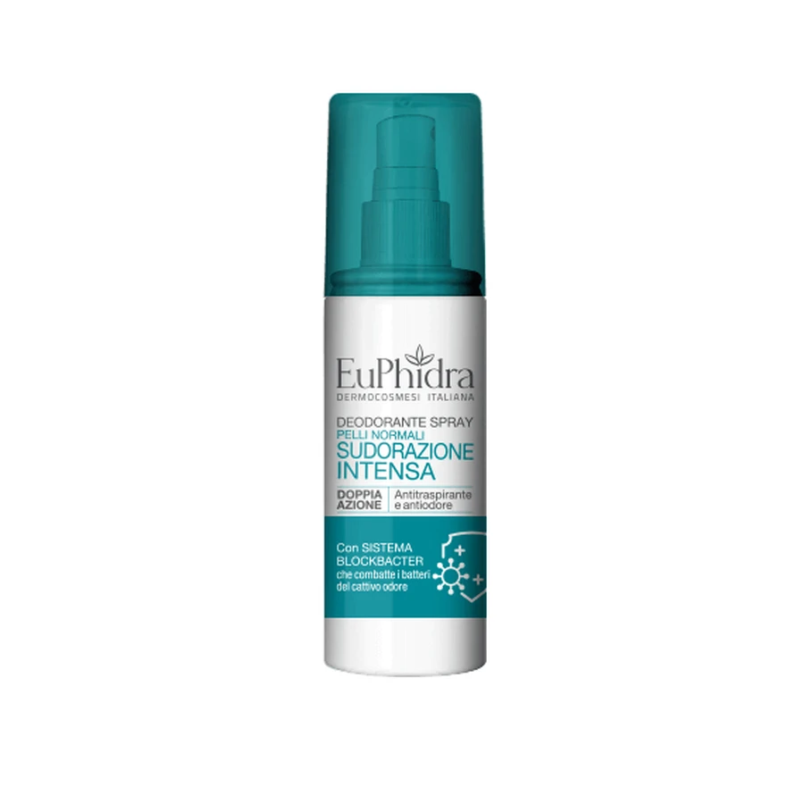 EUPHIDRA 2 DEODORANT SPRAY INTENSE PERSPIRATION