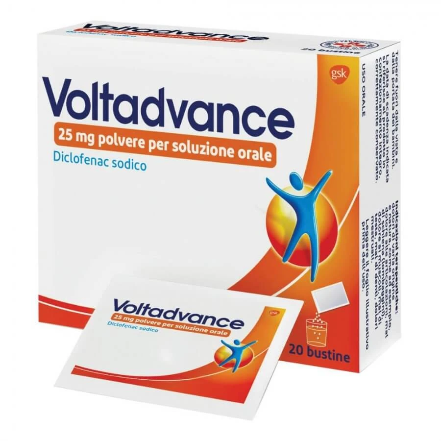 VOLTADVANCE 25 MG 20 SACHETS