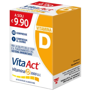 VITA ACT VITAMIN D 2000 U.I 60 CPR