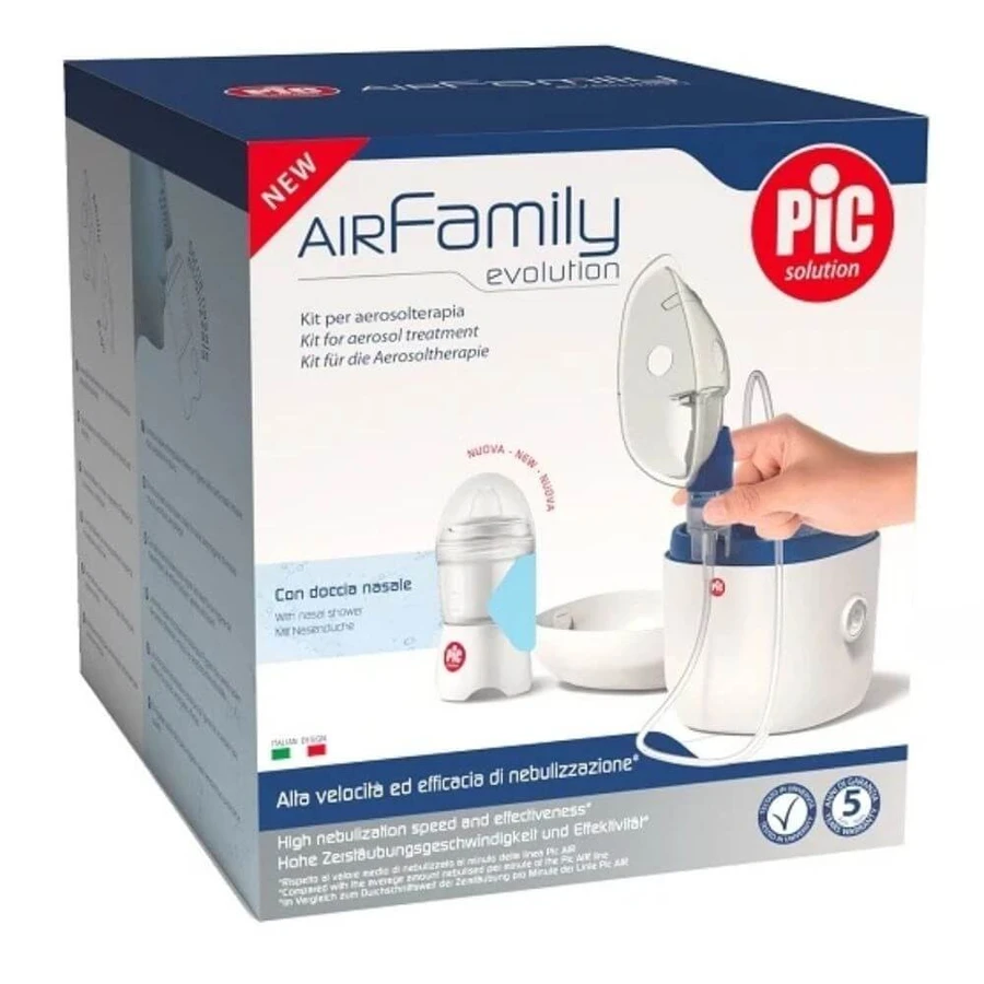 PIC AIR FAMILY EVOLUTION PISTON AÉROSOL ET DOUCHE NASALE