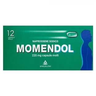 MOMENDOL 12 SOFT CAPSULES NAPROXEN 220 MG