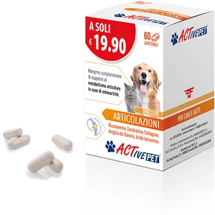 ACTIVE PET WELLNESS GEWRICHTEN 60 SMAKELIJKE TABLETTEN VOOR HONDEN EN KATTEN