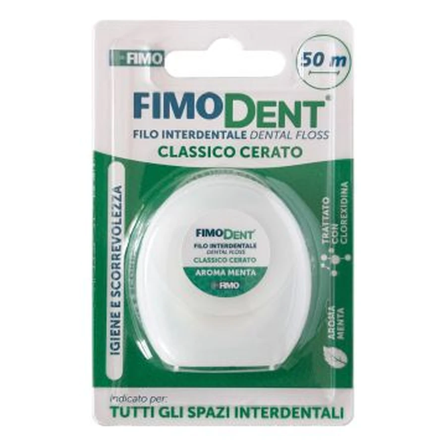 FIMODENT CLASSIC HILO DENTAL ENCERADO 50M