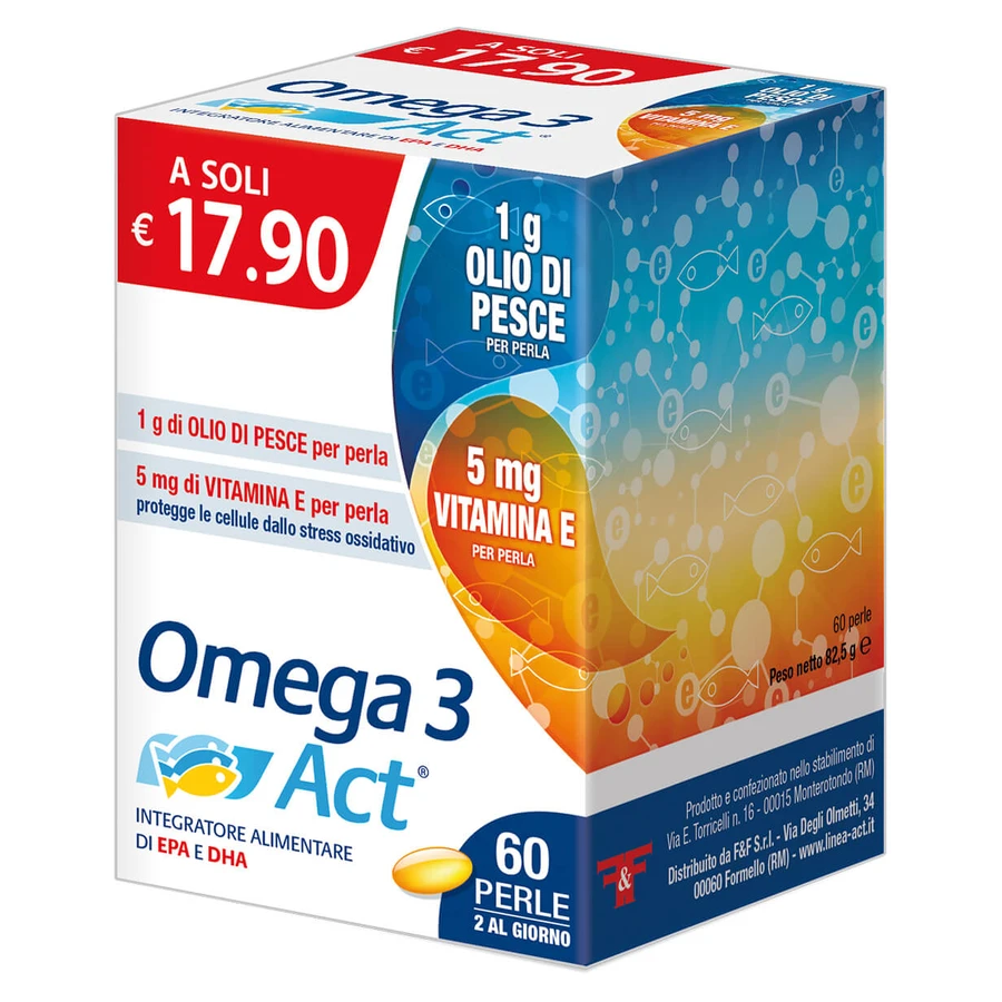 OMEGA3 ACT 60 PARELS