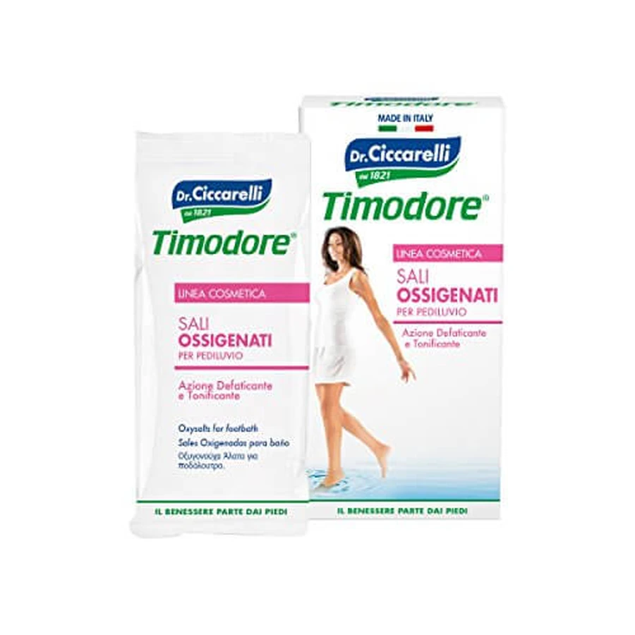 SALES OXIGENADAS THYMODORE PARA BAÑOS DE PIES CON ACCIÓN ANTIFATIGA Y TONIFICANTE