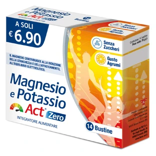 MAGNESIUM AND POTASSIUM ACT ZERO 14 BS