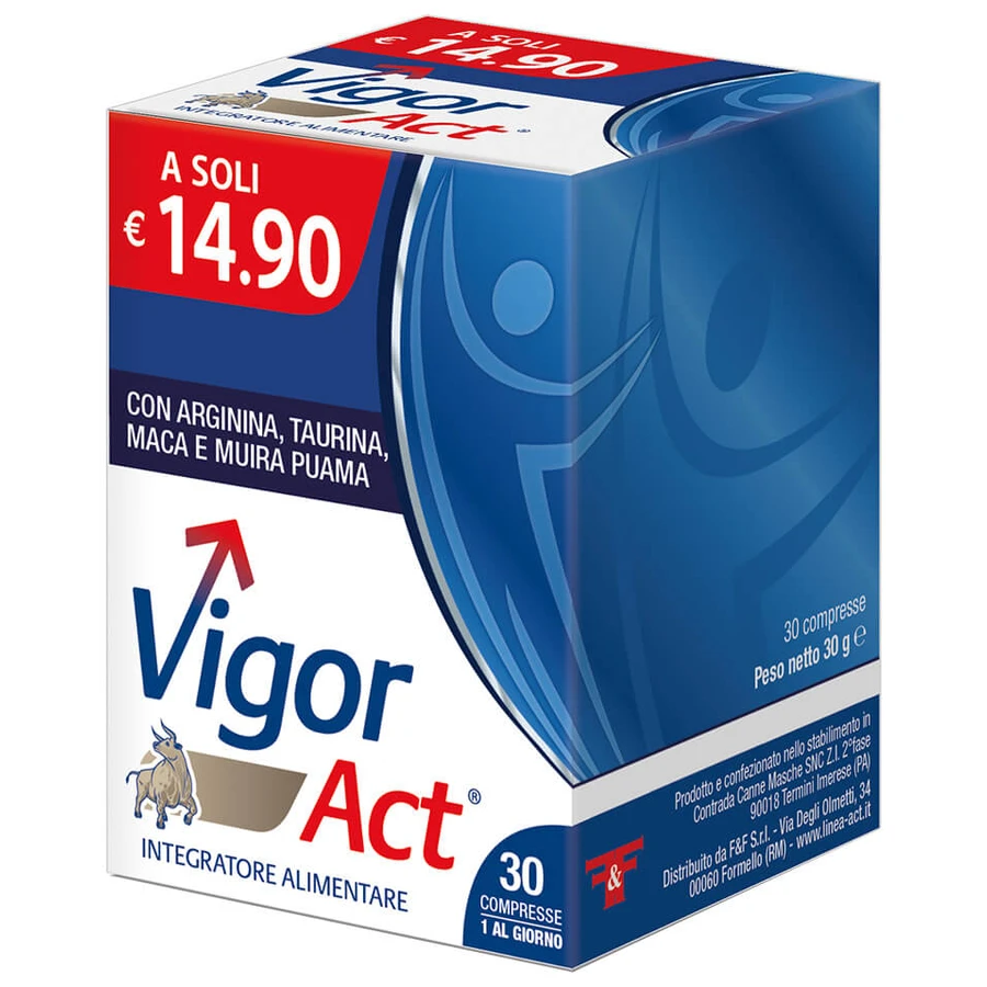 VIGOR ACT 30 CAPSULES