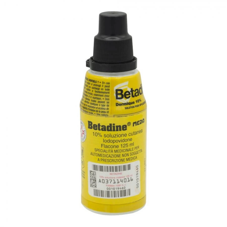 BETADINE DESINFIZIERENDE HAUTLÖSUNG JODVIDON 10% 125ML