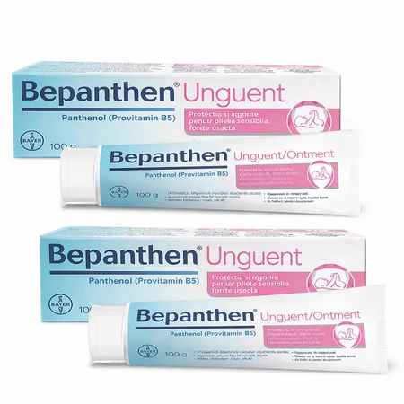Bepanthen Ointment for diaper rash, 2x100 g, Bayer