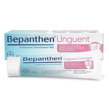 Bepanthen Ointment for diaper rash, 2x100 g, Bayer